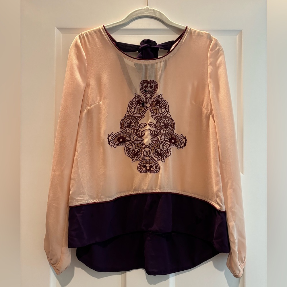 ❌SOLD❌Sheer blouse from boutique